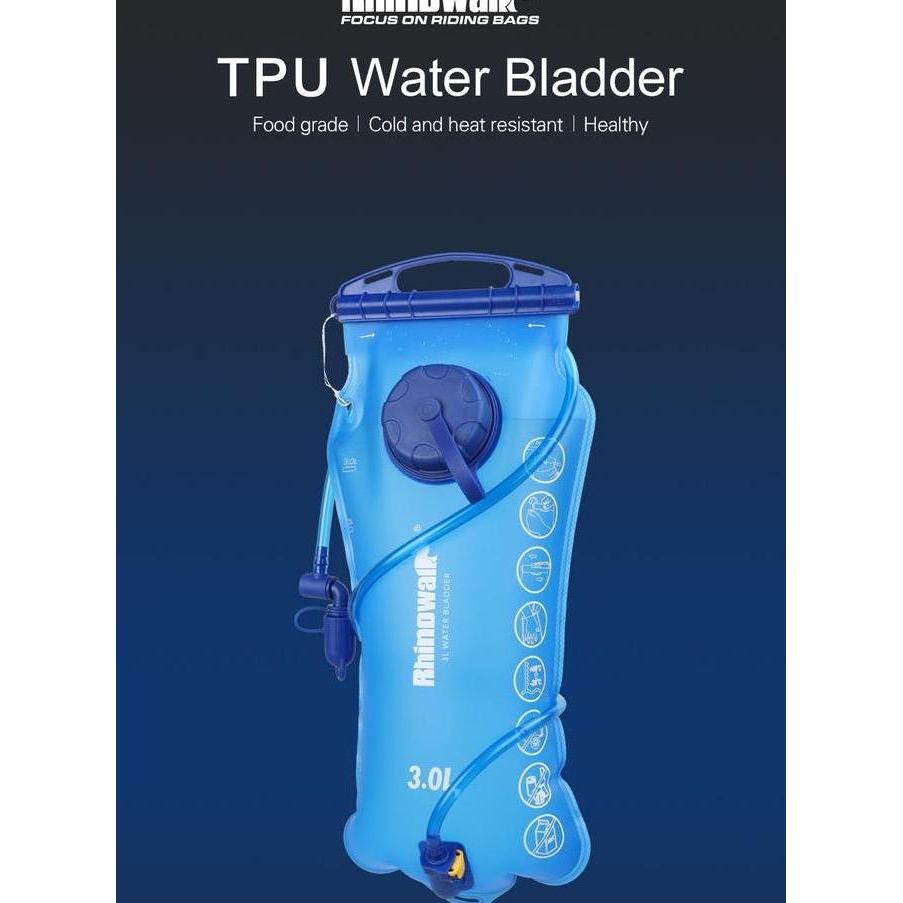 Water Bladder Rhinowalk Hydration Bladder Flexible Brush 2L RK18101