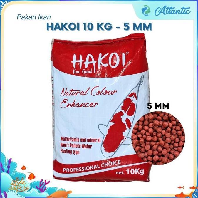 Pakan Koi Hakoi 10 KG Pakan Pertumbuhan Ikan Koi Pelet Karung 10Kg LM