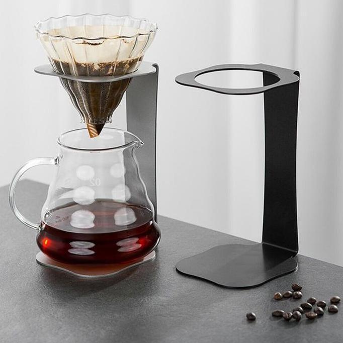 Maschera- Stand Dripper Kopi V60 | Metal Coffee Dripper Stand Bracket V60