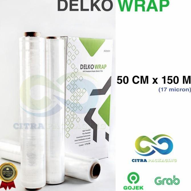 Leone- Plastik Wrapping, Stretch Film Pelindung Koper Dus