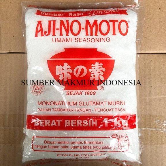 meysaless - ajinomoto 1 kg ( halus ) - dus isi 20 pcs