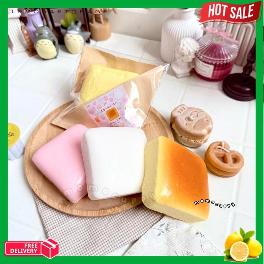 High Quality Momocuppy Small Toast Sticky Squishy Soft Slow