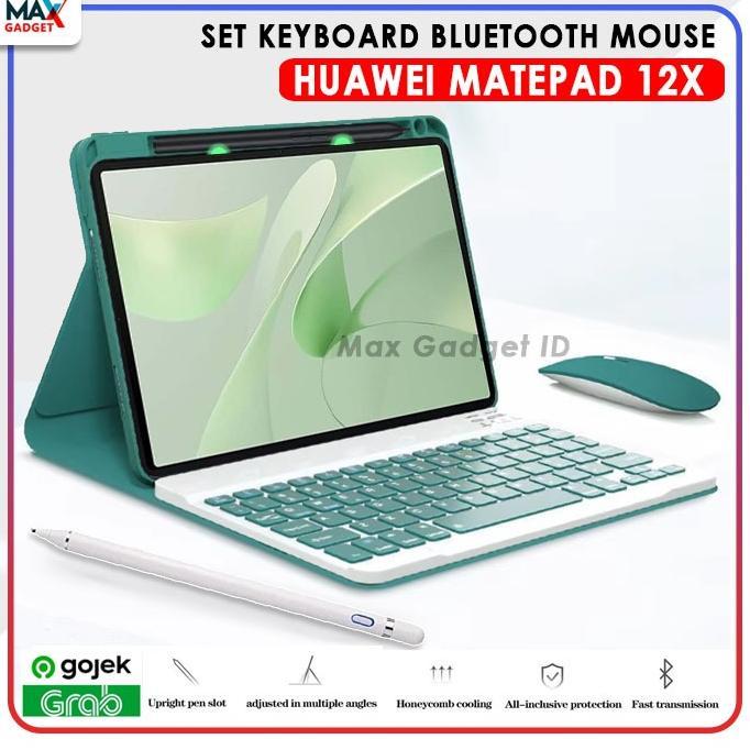HUAWEI Matepad 12x 12.0 2025 2026 MatePad SET Keyboard Bluetooth Wireless Mouse Cover Casing Case Ma