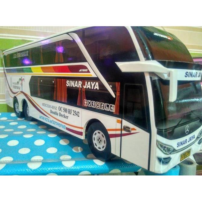 Miniatur bus bis Sinar jaya Sdd
