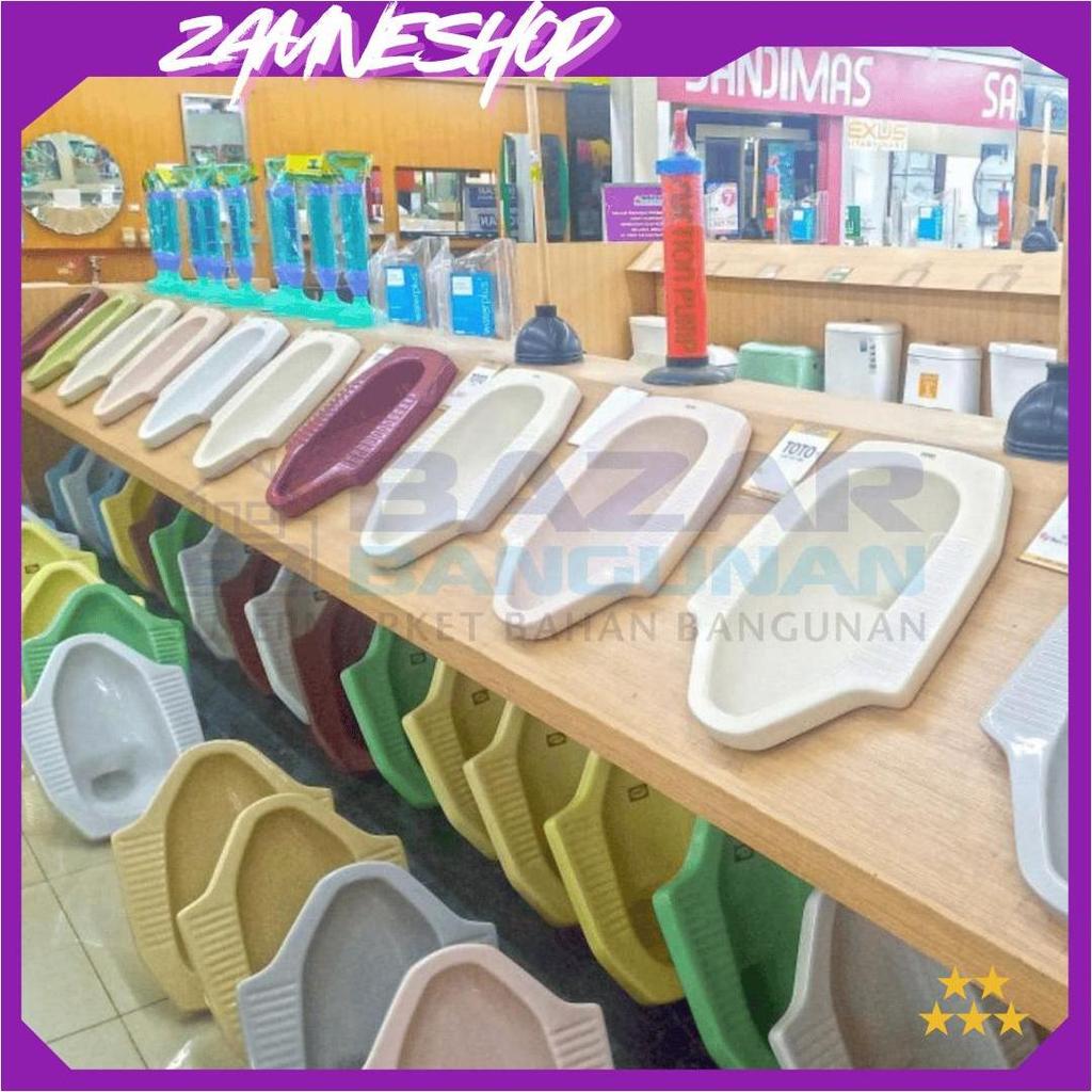 Volk - Closet Kloset Toilet Jongkok Squat WC VE08 VE 08 Green Hijau Grade A Toto CE7 Garansi Resmi T
