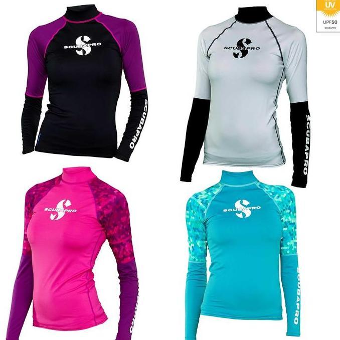 NEW Rash guard Jewel LS for woman scubapro