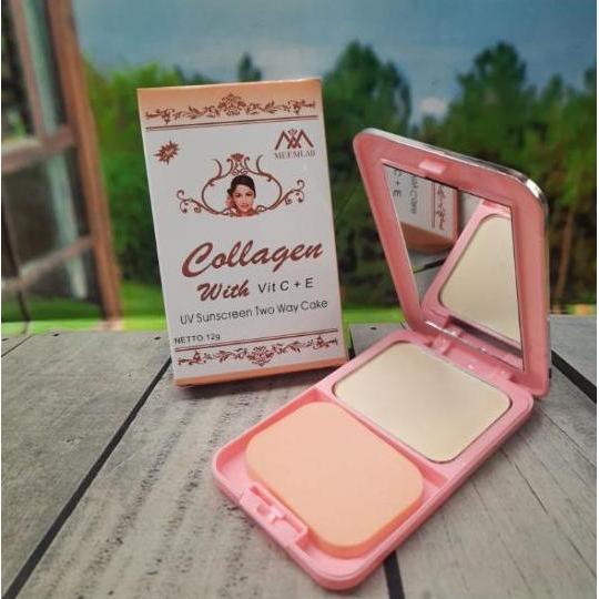 Naysillia_T - 6 In 1 Paket Collagen Bedak Whitening Original (Sabun, Toner, Serum, Cream Siang Malam