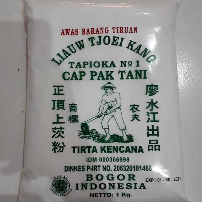 Tepung Tapioka cap Pak Tani 1kg