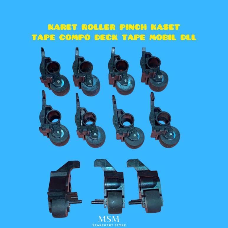 Promo KARET ROLLER PINCH KASET TAPE COMPO DECK TAPE MOBIL DLL