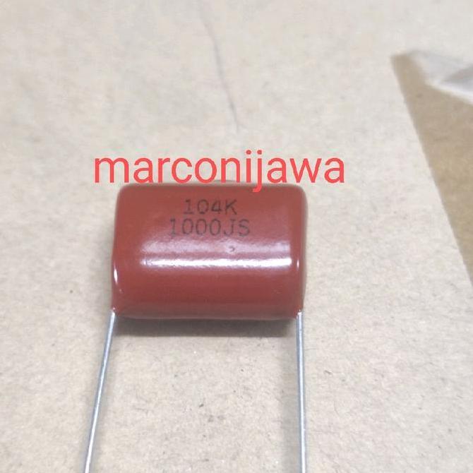 Ready kapasitor milar 104 1000V 104 1000JS japan