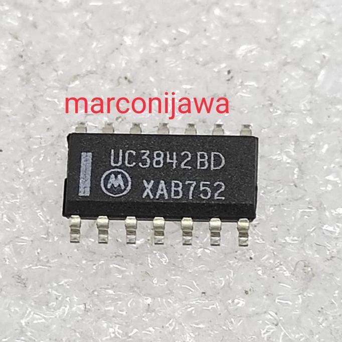 Ready UC3842BD ic smd tempel 14pin