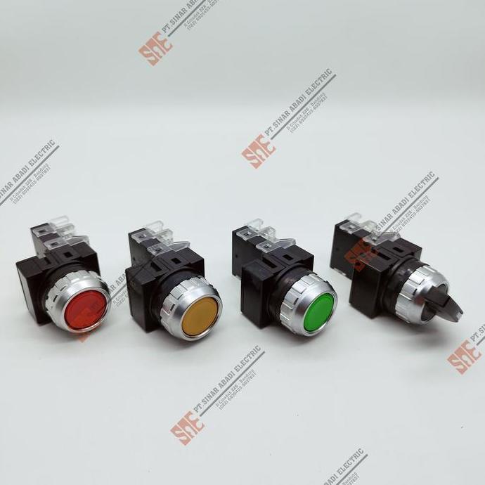 Push Button Selector Switch On Off Hanyoung AC 25mm