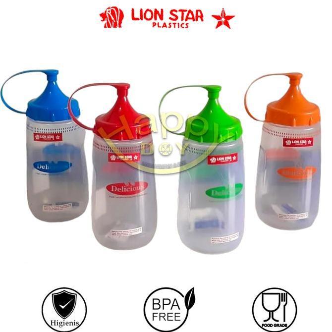 Ready LION STAR BOTOL KECAP | BOTOL SAUS | BOTOL MAYONISE | BOTOL CUKA 475ML