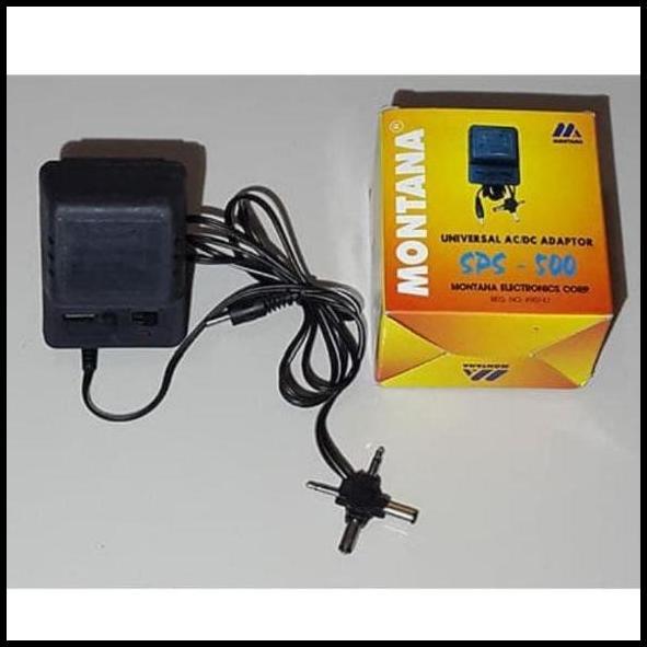 BEST DEAL ADAPTOR 500MA 3V 4.5V 5V 7.5V 9V 12V MULTI OUTPUT DC POWER SUPPLY 
