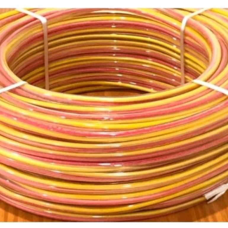 Kabel Serabut/ Kabel Listrik Hyo 2X1,5 Dan  2X0,75 Audio Bulat Transparan