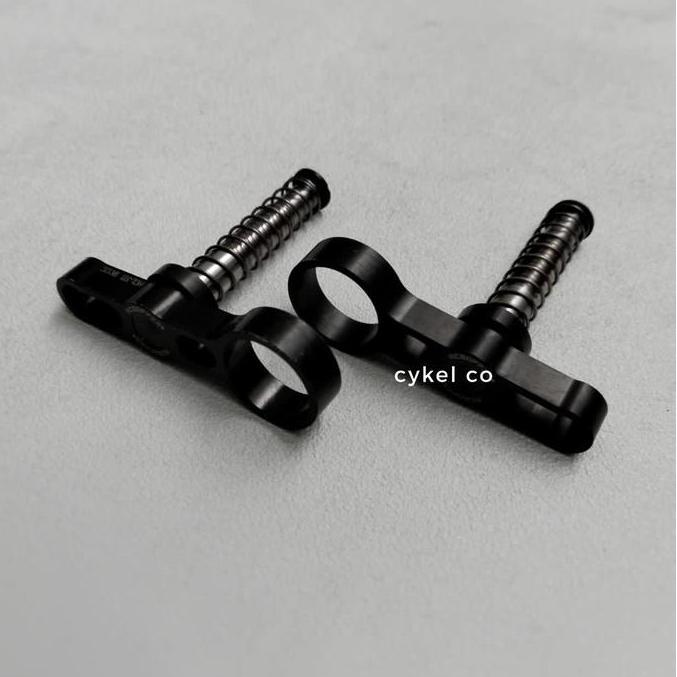 hinge clamp black titanium brompt by aceoffix