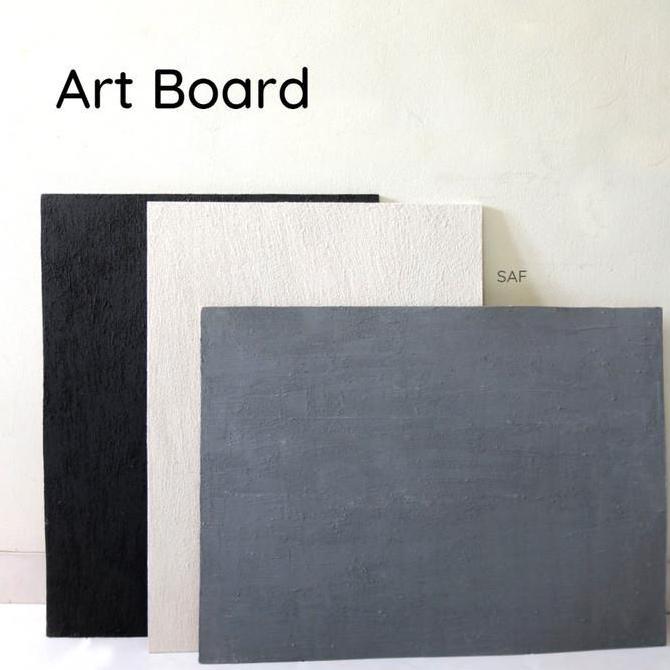 [ SAF ArtBoard ] alasfoto real tekstur ivory cement concrete tatakan S