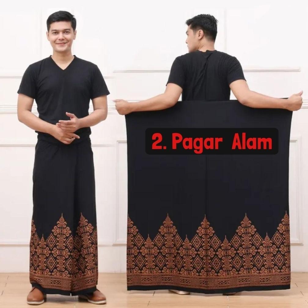 OFFICIAL BEST SELLER Sarung HITAM DEWASA GOYOR Batik Motif Bahan Rayon Original Lembut Tebal Santri 