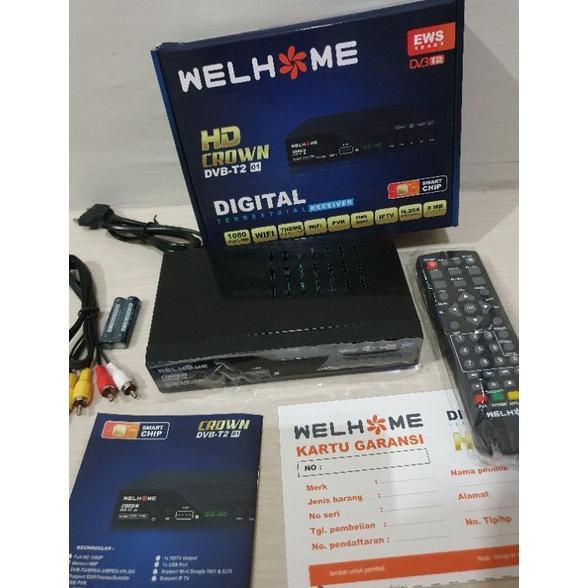 CALVIERA SET TOP BOX WELHOME SET TOP BOX DVB T2 MSTAR 01 02 03 DVBT2 ORIGINAL