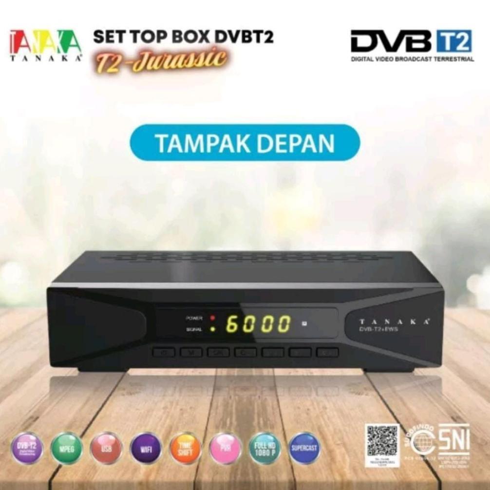 CHACHASQUARE STB / SET TOP BOX TANAKA JURASSIC BODY BESI /STB TANAKA JURASIC / STB JURASIC METAL DVB