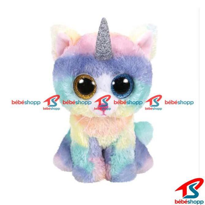 NEW BONEKA TY BEANIE BOOS ANIMAL - 8. MAINAN ANAK. UNICORN KITTEN DOLL ORI