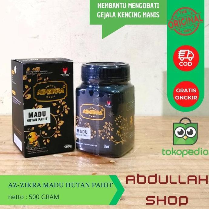 NEW MADU AZZIKRA MADU HITAM PAHIT / AZ ZIKRA MADU HITAM PAHIT / AZ-ZIKRA HUTAN PAHIT ORIGINAL ORI
