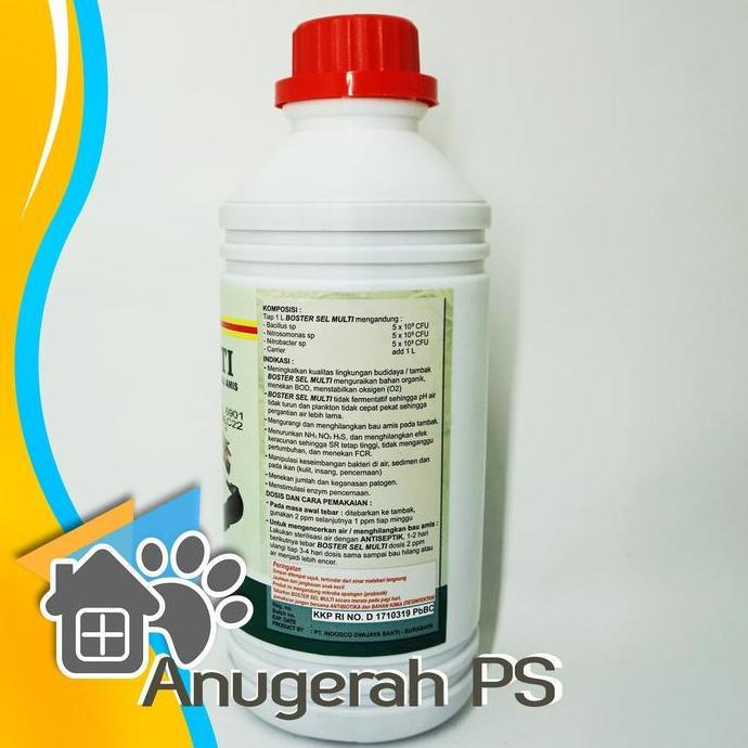 Pescare- Probiotik Ikan Boster Sel Multi 1 Liter