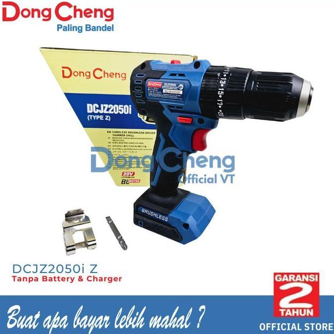 Promo Dongcheng Dcjz2050I Z Brushless Impact Drill Bor Cordless Dcjz2050 Unit Only