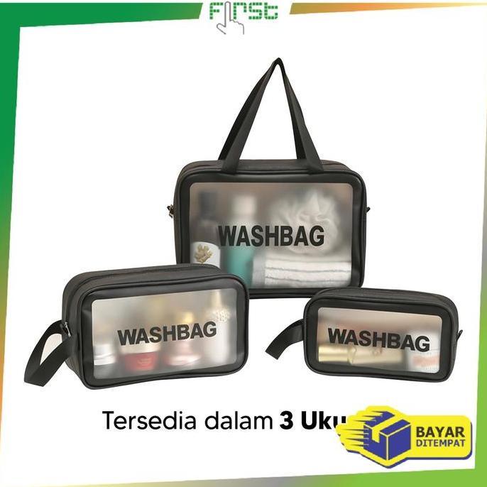 TERLARIS [COD] FH T40 Tas Kosmetik Portabel Tas Sabun Peralatan Mandi Bepergian Case Plastik gratis 