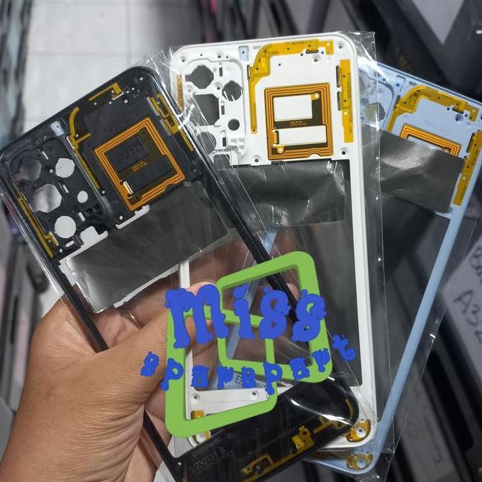 Bezzel Bazel Samsung A23 5g A236 Tutup Mesin tulang tengah