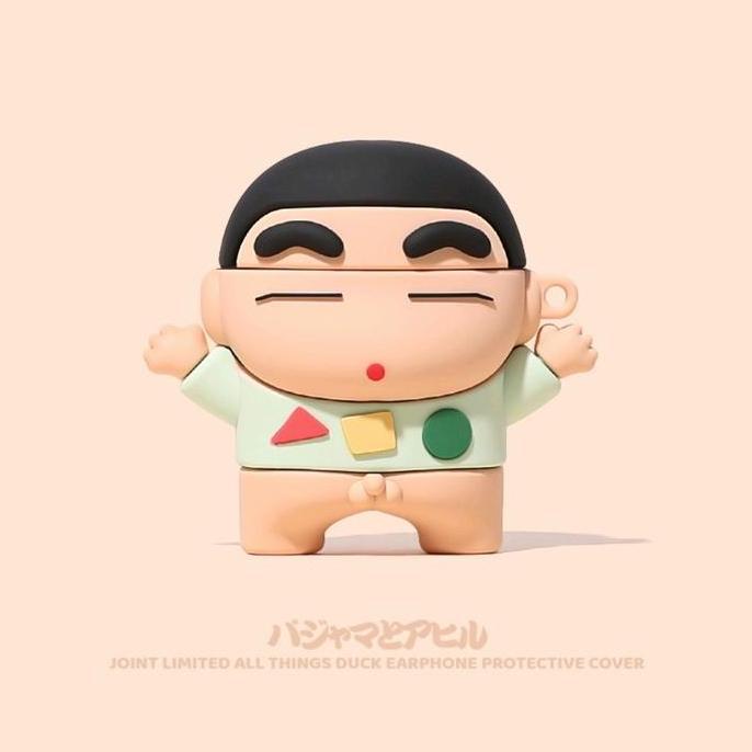 Crayon Shinchan Silicone Airpods 1 2 Airpods Pro Case cover Casing