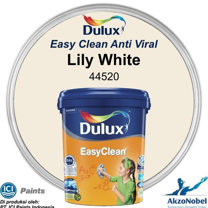 CAT DULUX EASY CLEAN 2.5 LT - LILY WHITE 44520