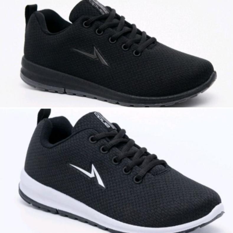 Grade Ori Sepatu Sekolah Anak Sd Smp Sma / Sepatu Ando Hitam Putih Hitam Polos/ Sepatu Sekolah Thoma