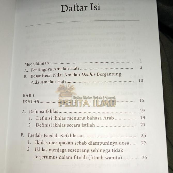 Buku Berjihad Melawan Riya' Dan Ujub - Meraih Keikhlasan Ilahi