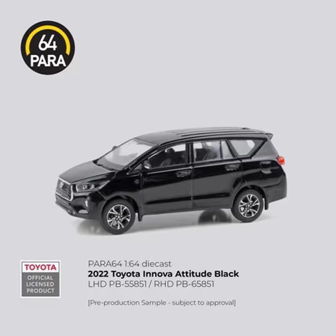Para64 2022 Toyota Kijang Innova Attitude Black hitam RHD PB-65851 MPV Indonesia 2025 Special Projec