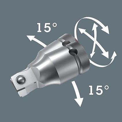 Ready Wera 05003527001 - Zyklop Wobble Extension 1/4" x 56 mm Wera Tools