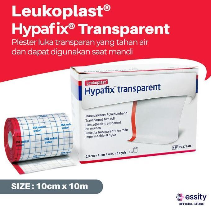 Leukoplast Hypafix Transparent - Plester luka transparan anti air