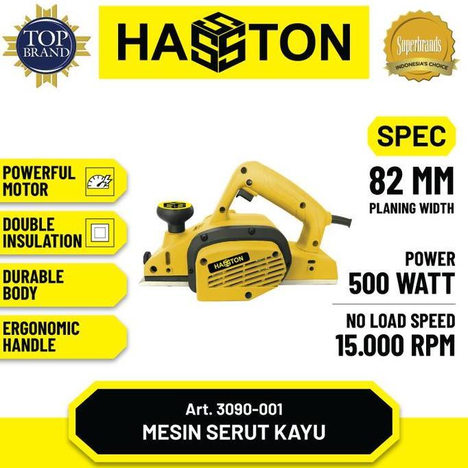 Hasston Mesin Serut Kayu 82Mm / Planer / Mesin Serkel (3090-001)