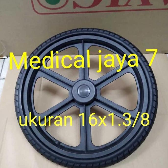 Promo Ban Kursi Roda Ukuran 16X1 3/8 Ban Karet Mati Cod