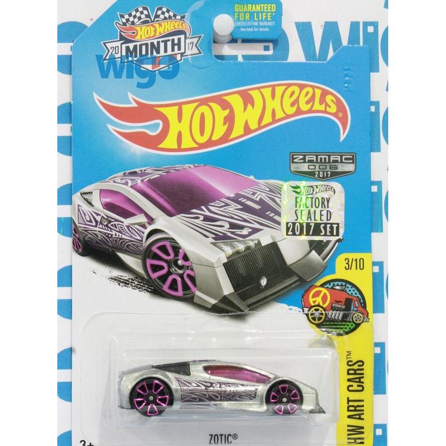 Hot Wheels Factory Sealed 2017 Zamac 006 Zotic