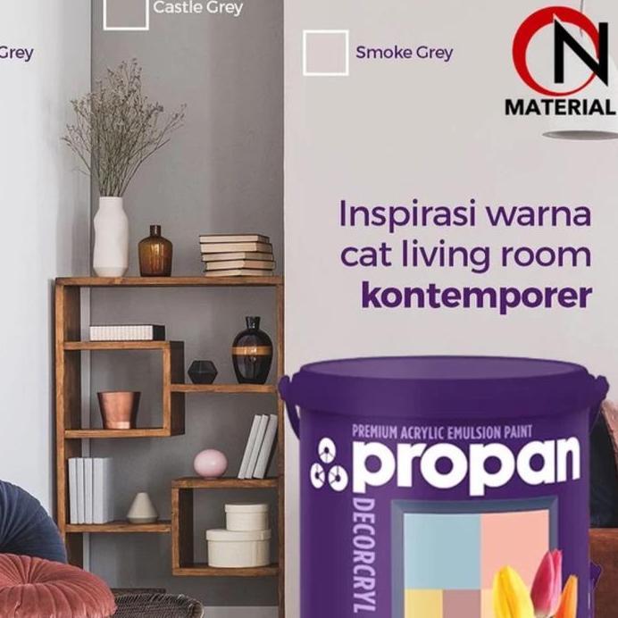 Cat Propan Decorcryl 1 liter / Putih  dan Warna