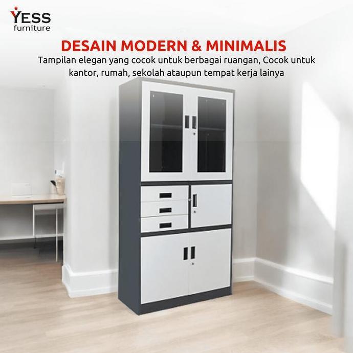 filling cabinet lemari besi lemari serbaguna lemari besi kaca
