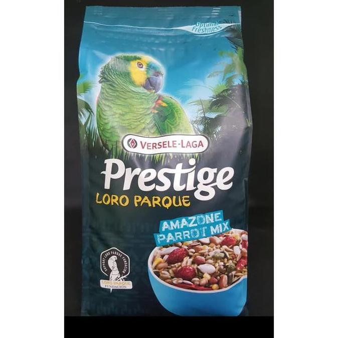 NUTRISI VERSELE LAGA PRESTIGE AMAZONE PARROT MIX 1KG PAKAN PARROT PREMIUM PERFORMA MAKSIMAL
