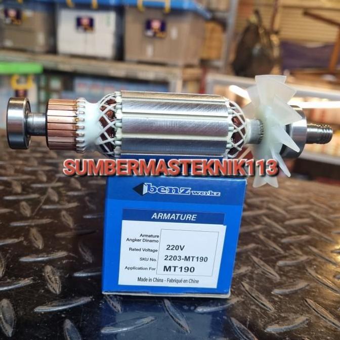 Angker Maktec Mt 190 Armature Mesin Serut Ketam Maktec Mt190 Benz