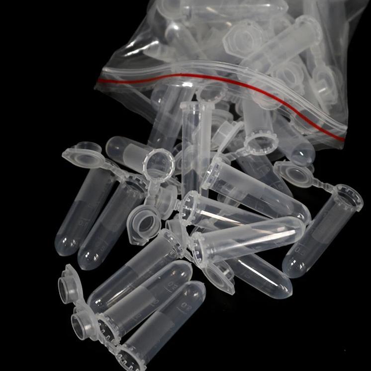 Pcr Tube 500Pcs Eppendorf Tube 2Ml Centrifuge Tube Sample Cup Isi