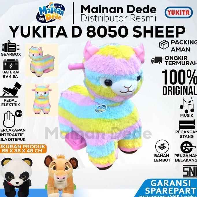 Yukita Mainan Anak Electric Vehicle Animal Series D8050 YKT D8050 Ykt D8050 Walking Animal Ride on A