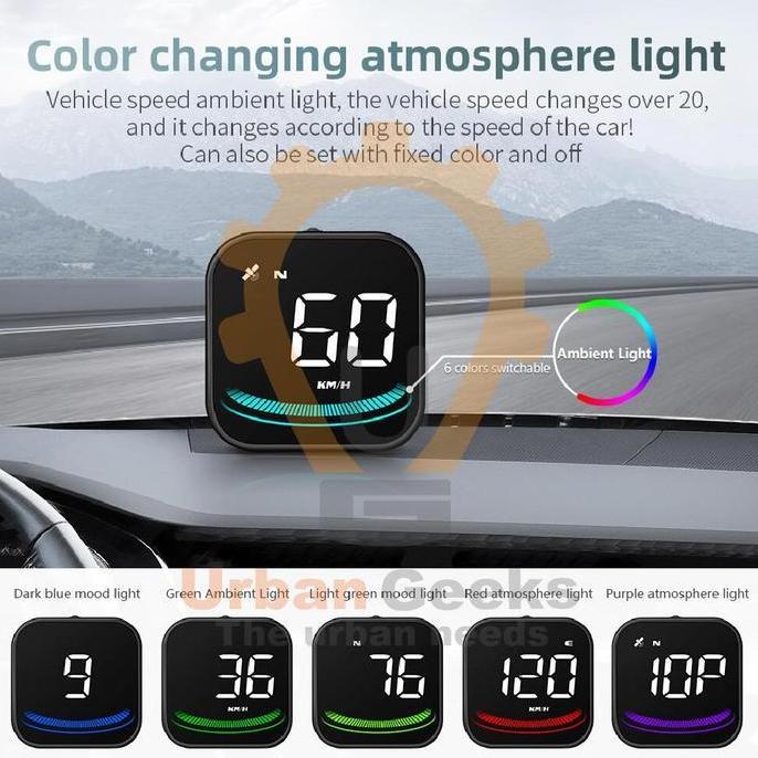 HUD G4 Head Up Display OBD2 With Over Speed Alarm System