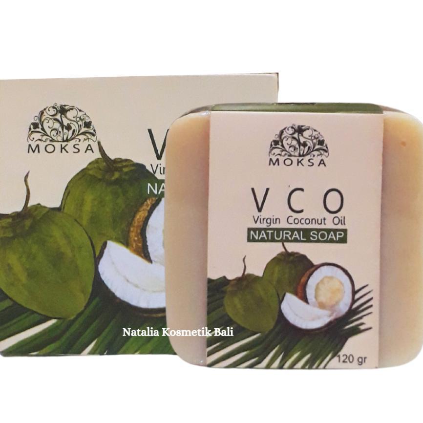 Moksa Vco - Virgin Coconut Oil Natural Soap 120 Gr