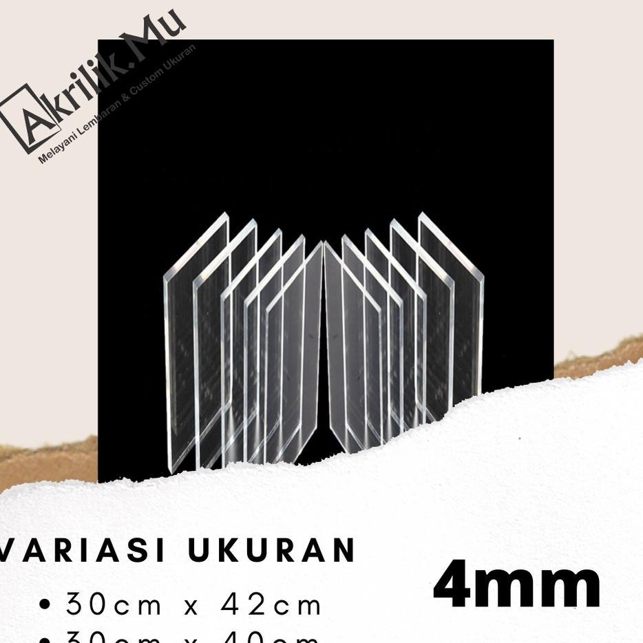 Lembaran Akrilik Bening A3 4Mm, Acrylic Sheet