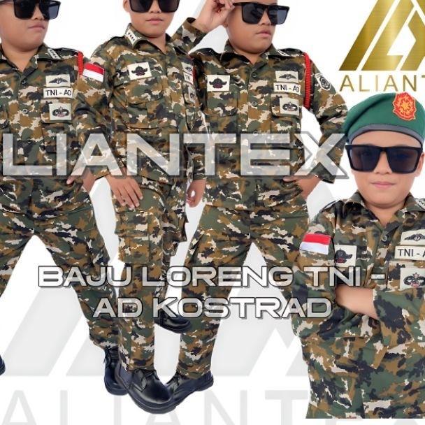 Aliantex - Loreng Tni Ad Kostrad Anak